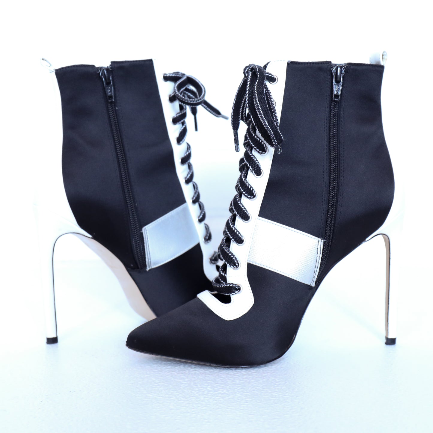 Aldo Lace Up Stiletto Ankle Bootie