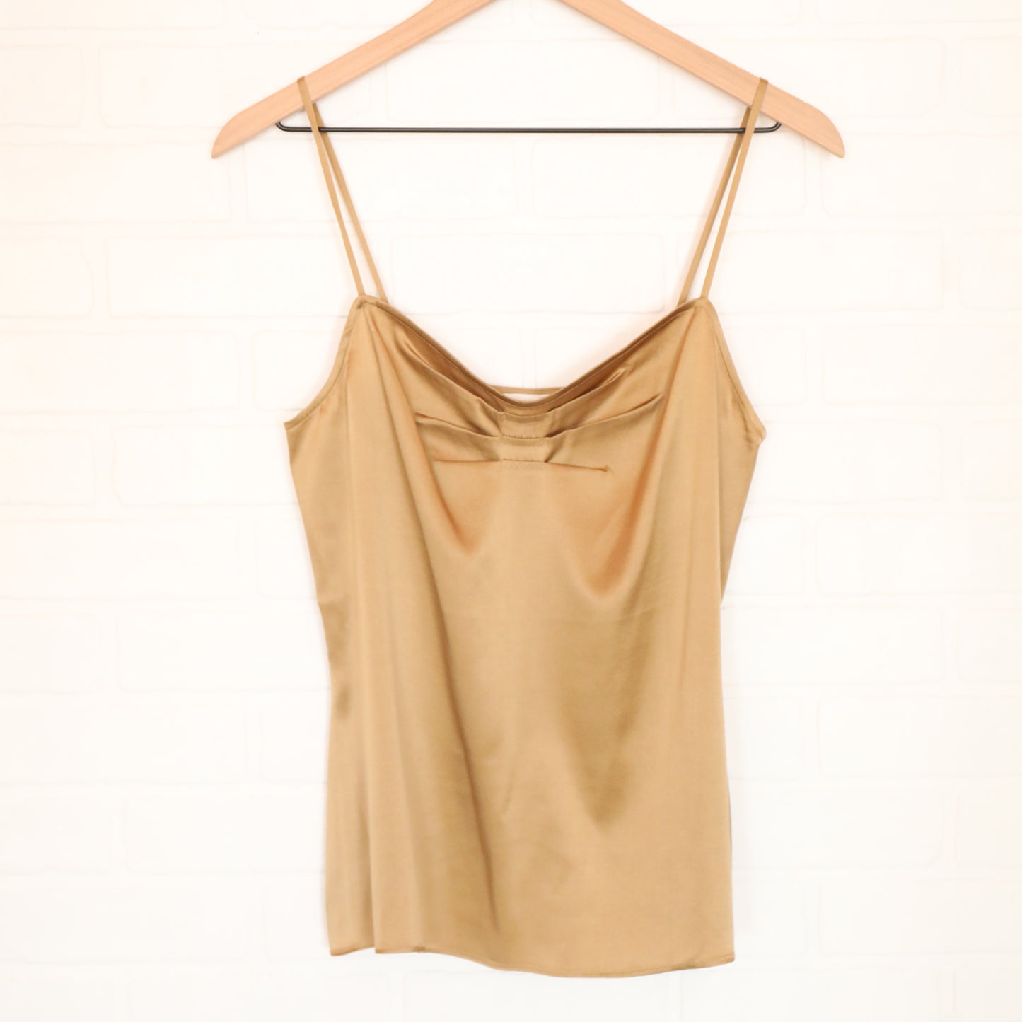 Diane von Furstenberg DVF Bronze Camisole Tank Top