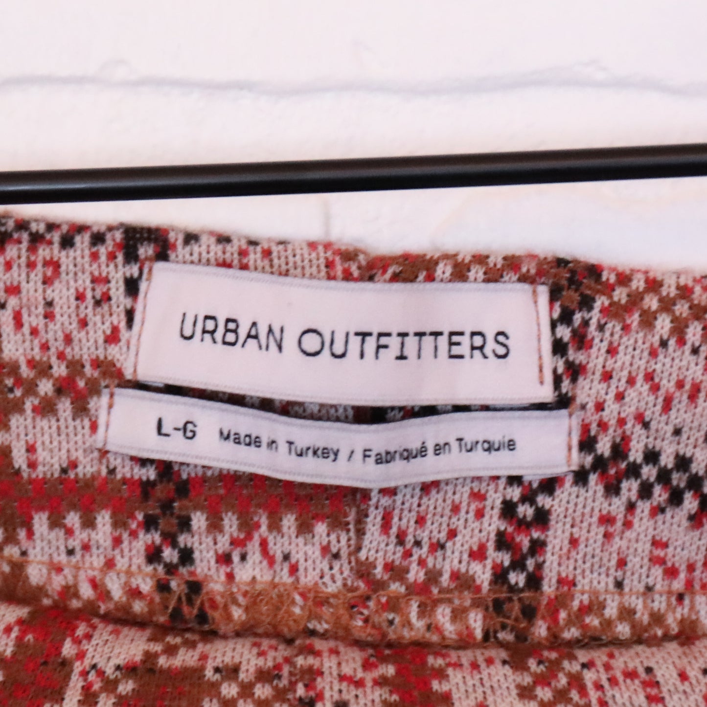 Urban Outfitters Plaid Pull On Flare Leg Pants