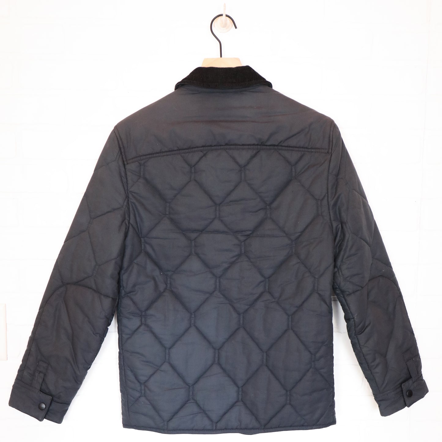 Allsaints Spitafields Quilted Full Button Barn Jacket