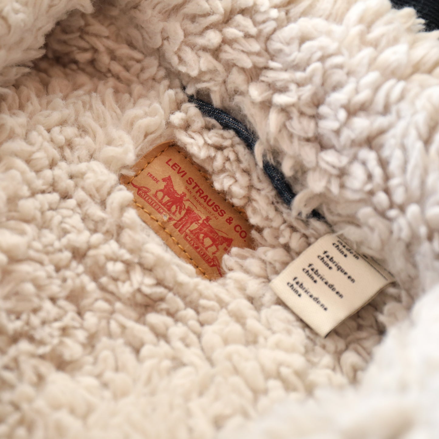 Levi's Sherpa Lined Denim Trucker Jacket