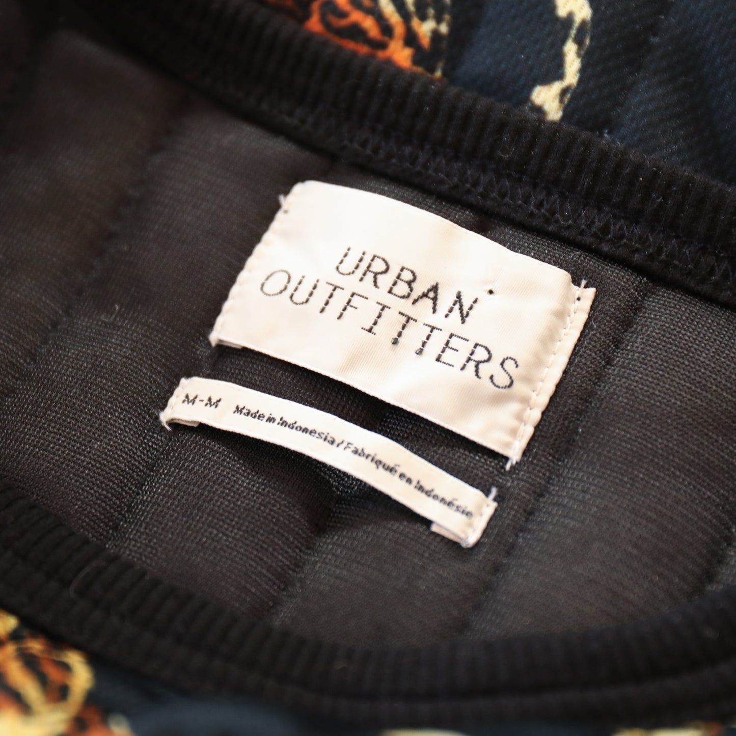 Urban Outfitters Big Cat Cropped Sweatshirt