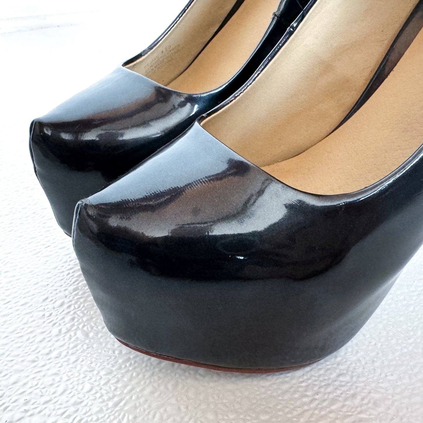 Steve Madden Black Platform Stiletto Heels