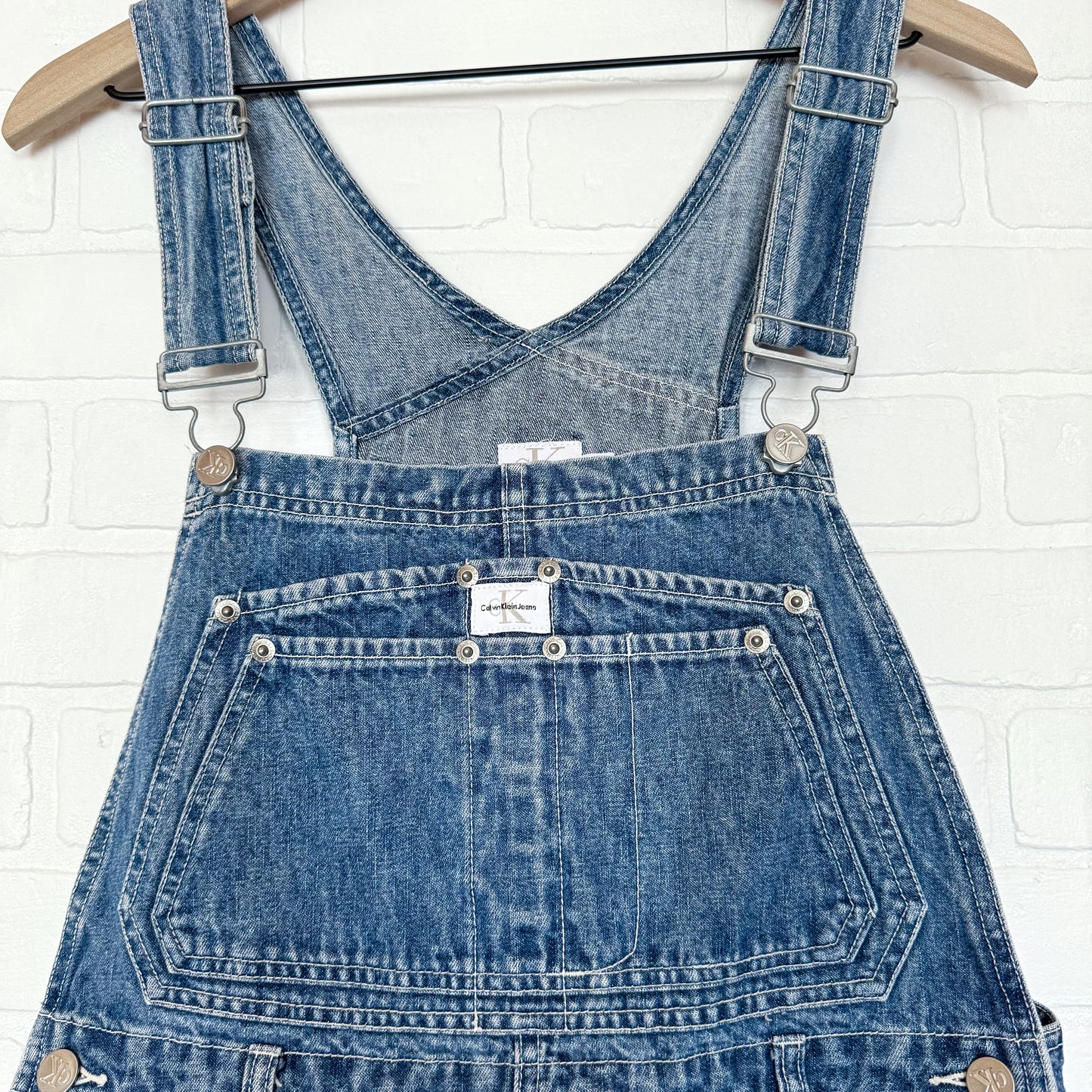 Vintage 1990s Calvin Klein Denim Overalls