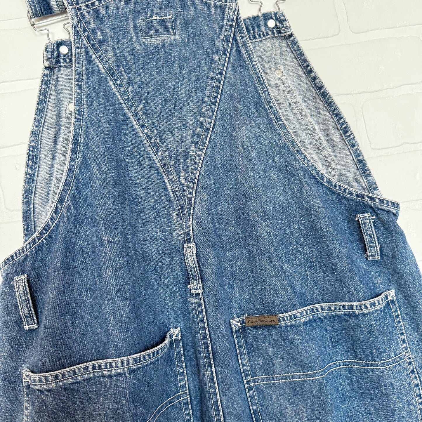 Vintage 1990s Calvin Klein Denim Overalls