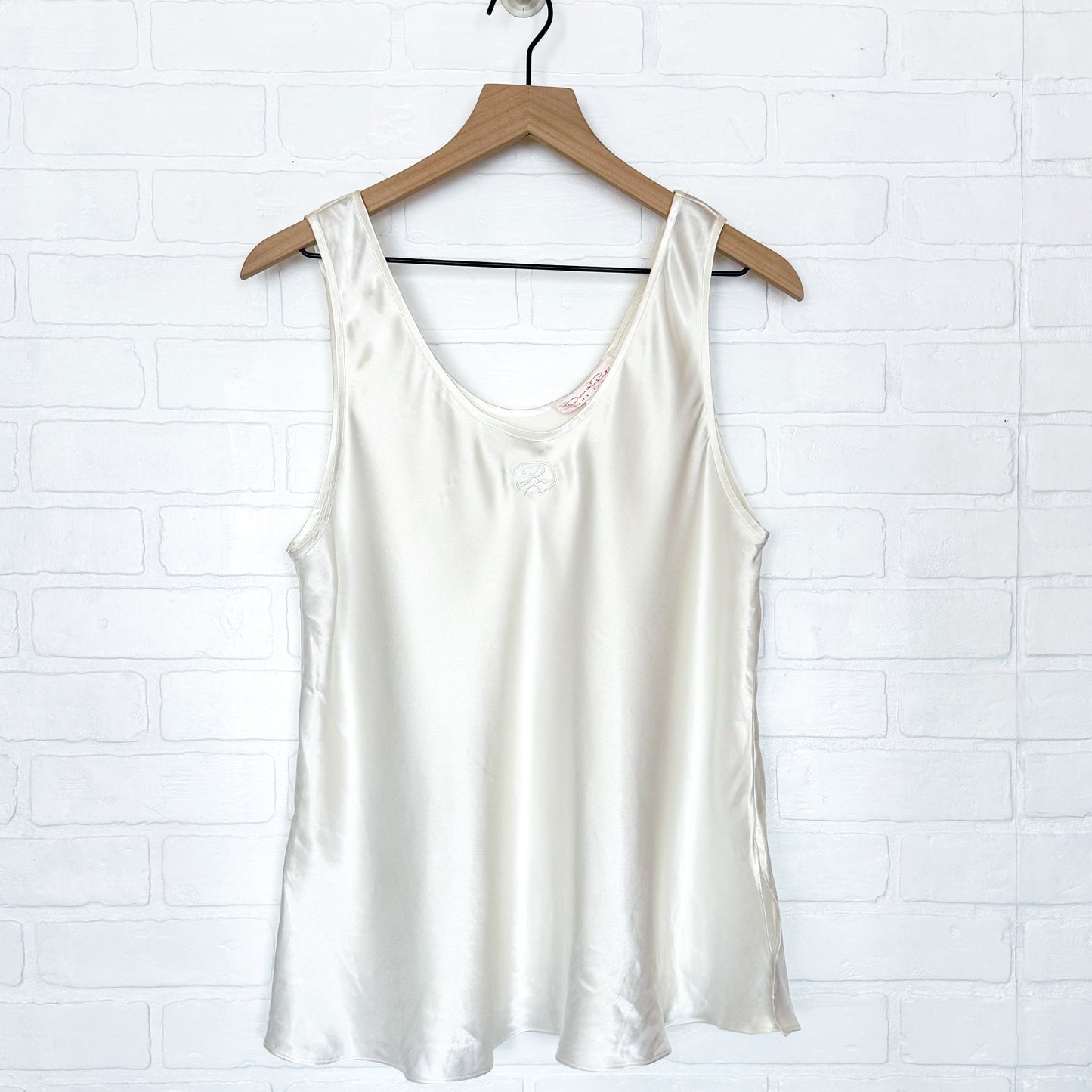 Vintage Oscar de la Renta Pink Label Silky Sleeveless Top