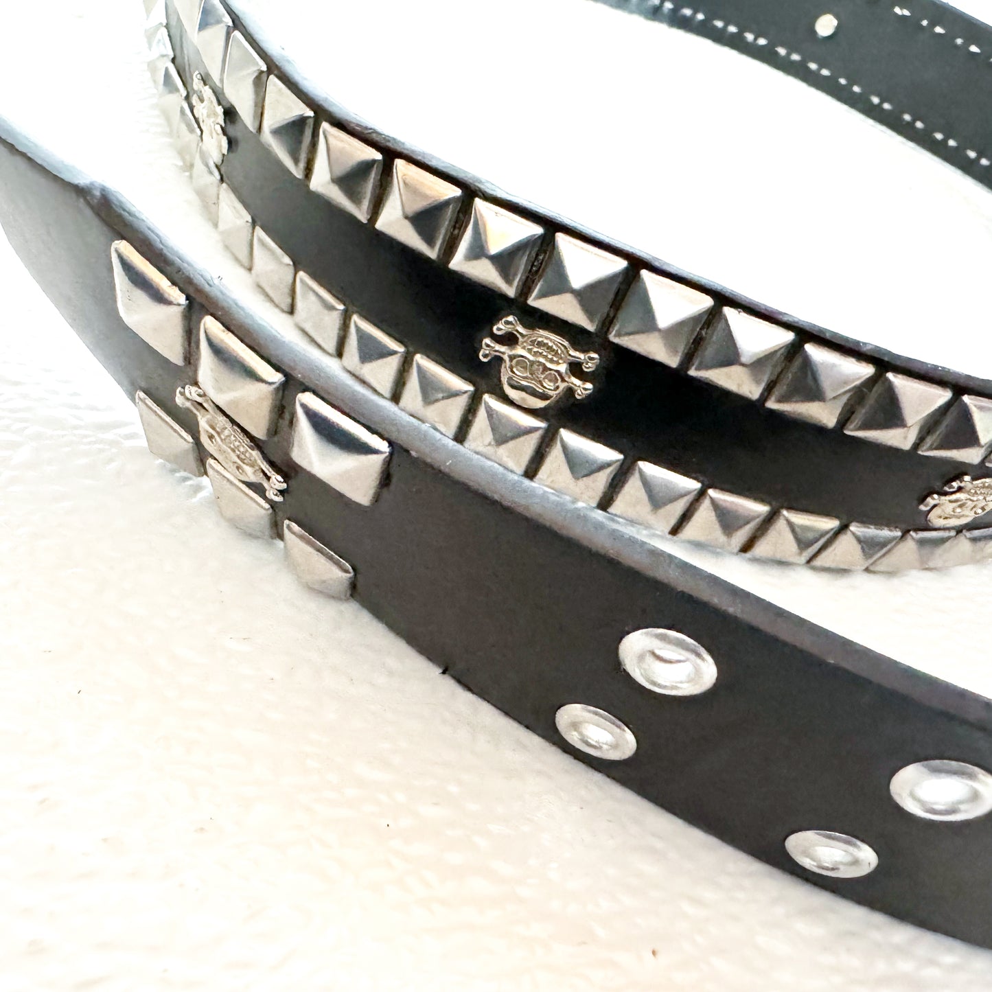 Punk Rock Studded Leather Belt