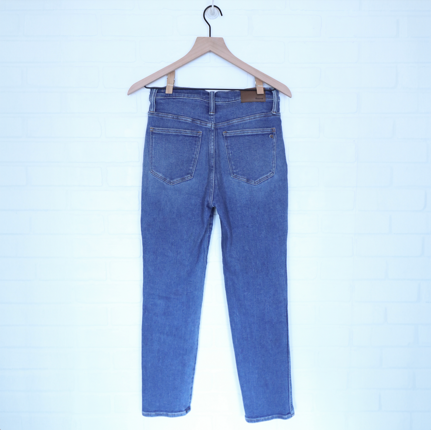 Madewell Stovepipe Hi Rise Straight Leg Jeans