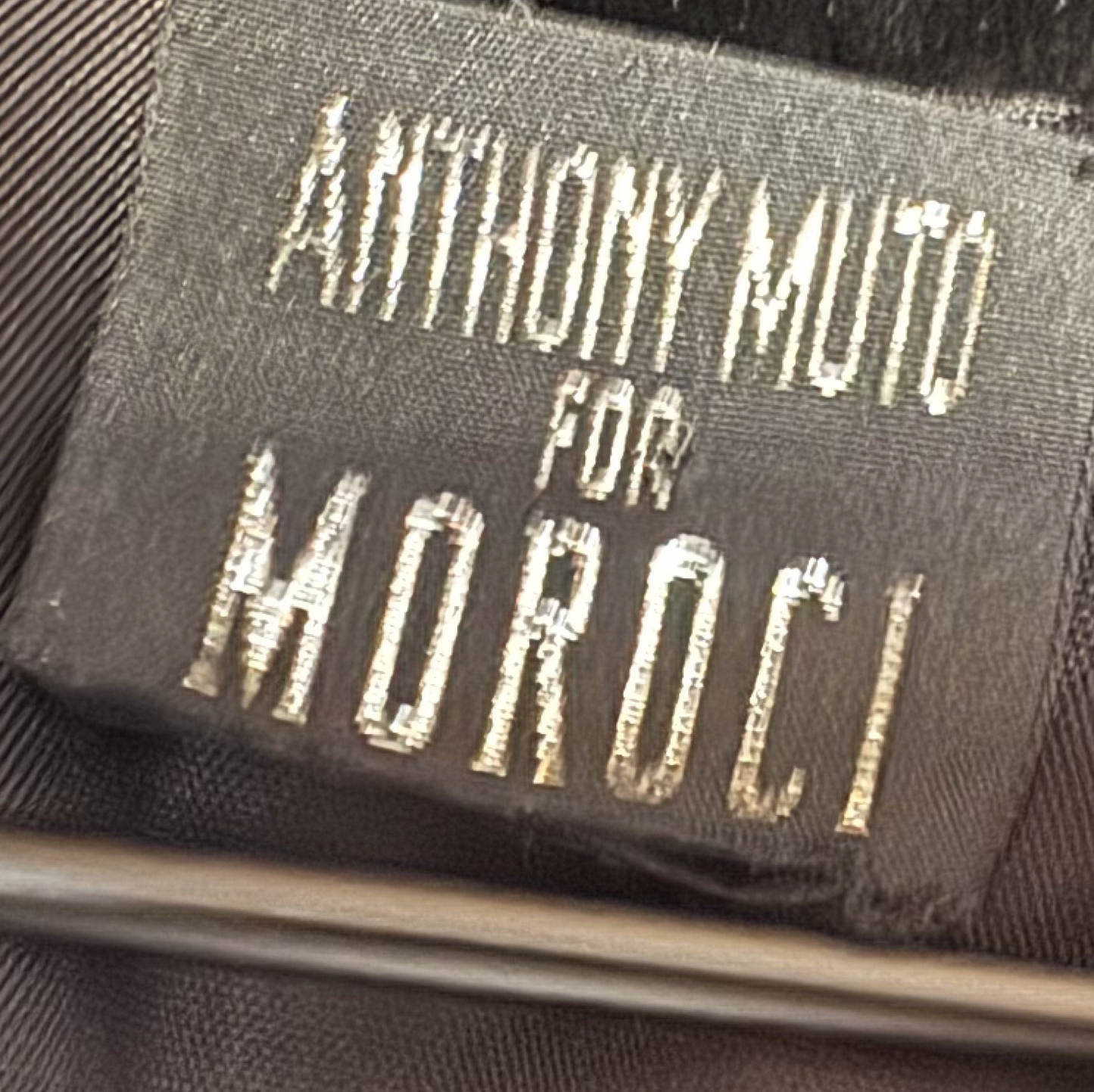 Vintage Anthony Muto for Moroci Black Velvet Bolero Jacket