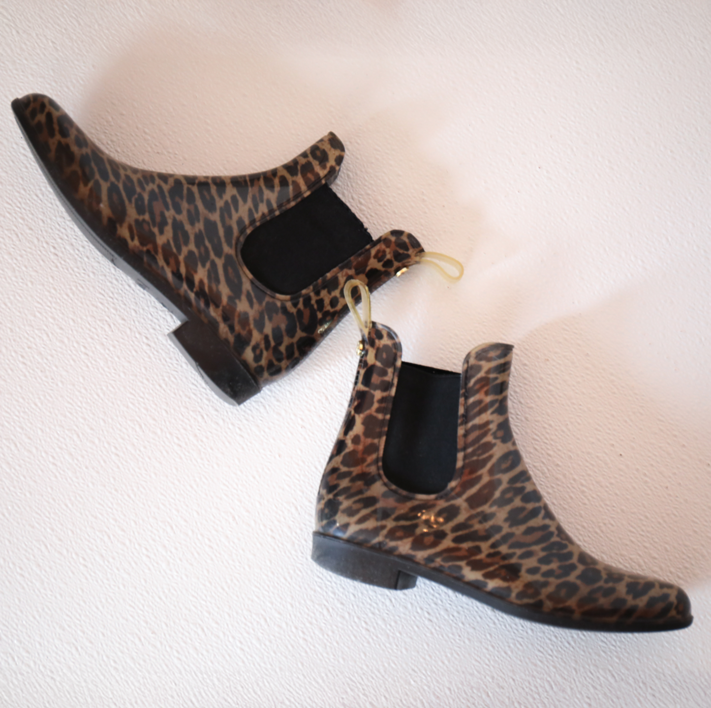 Sam Edelman Animal Print Chelsea Rain Boot