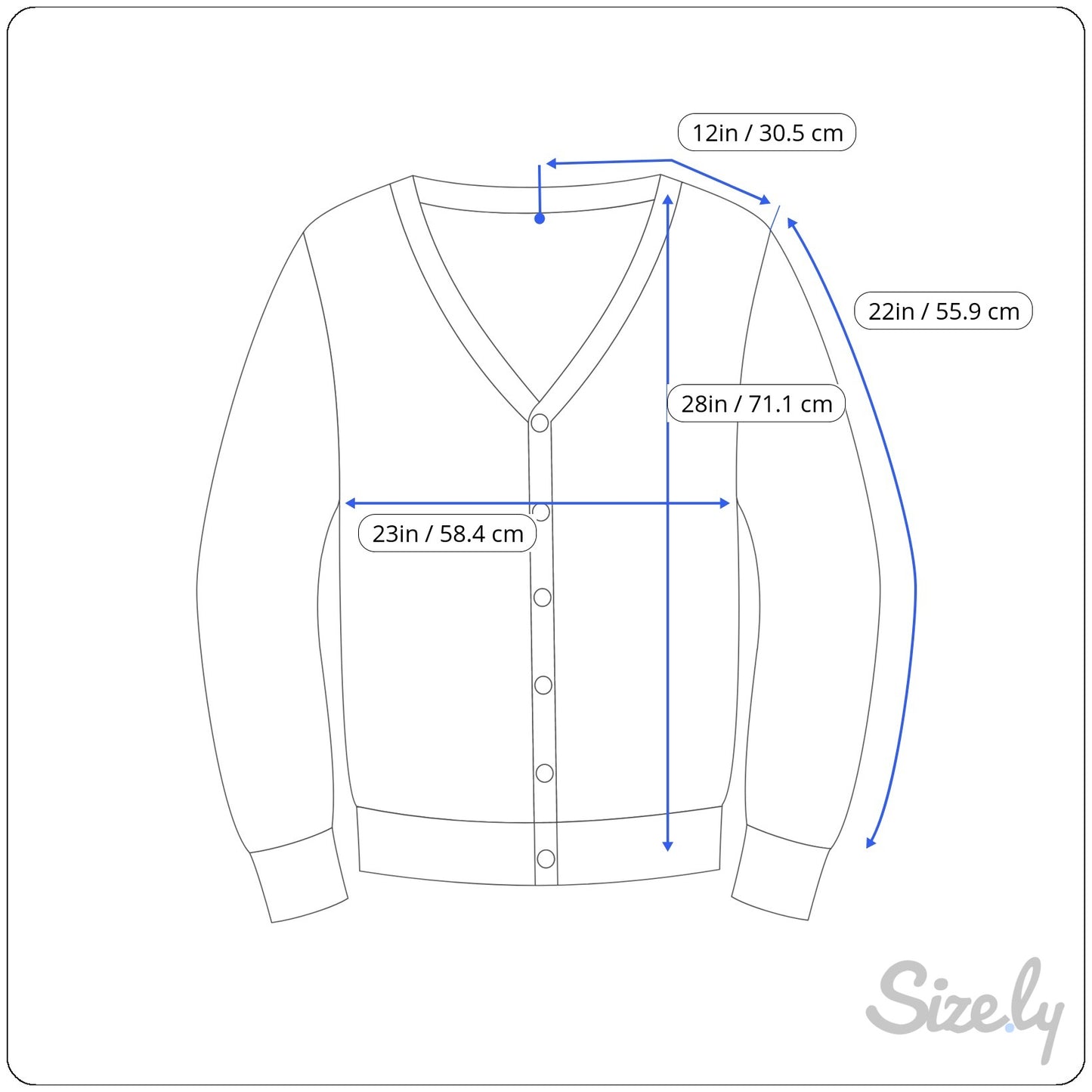 World Class, Inc Vintage Full Button Wool Oversized Sweater
