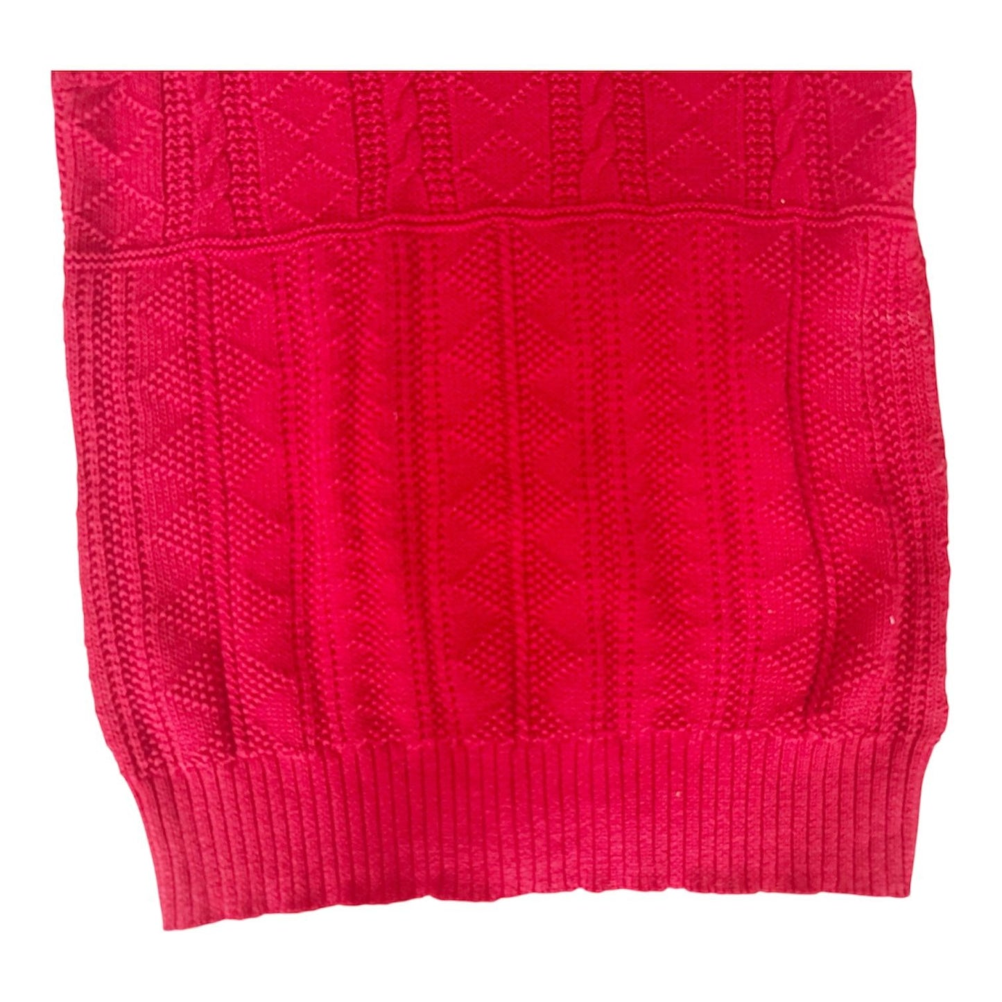Vintage Lauren Ralph Lauren Red Nautical Themed Sweater Vest 90s