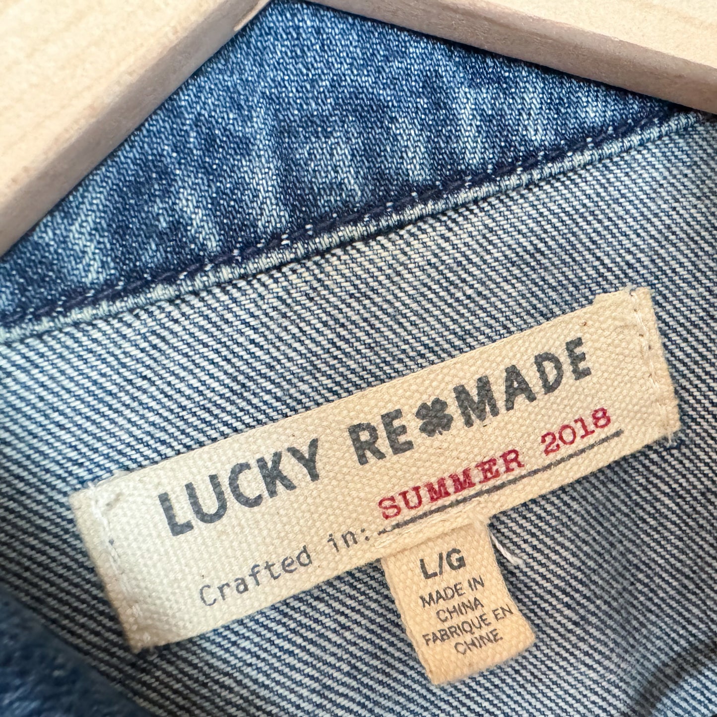 Lucky Re-Made Denim Trucker Jacket