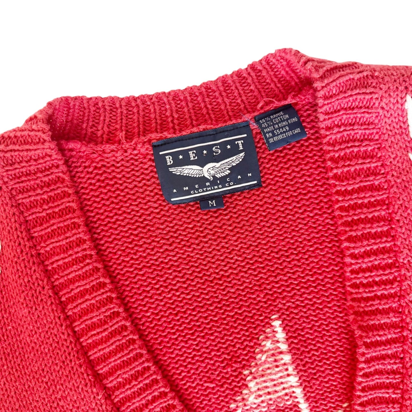Vintage Best American Clothing Co. Nautical Themed Cardigan Sweater