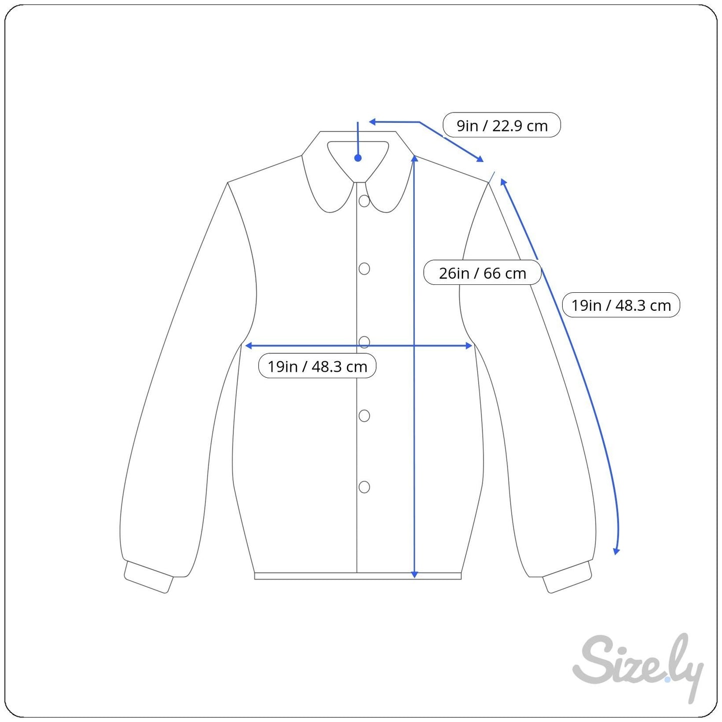 Lauren Ralph Lauren Nautical Themed Full Button Blouse