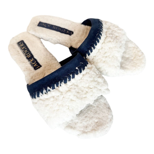 Jack Rogers Emily Sherpa Open Toe Slipper