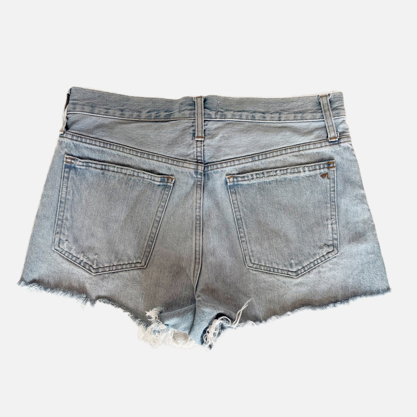 Madewell Relaxed Fit Denim Cut Off High Waisted Shorts