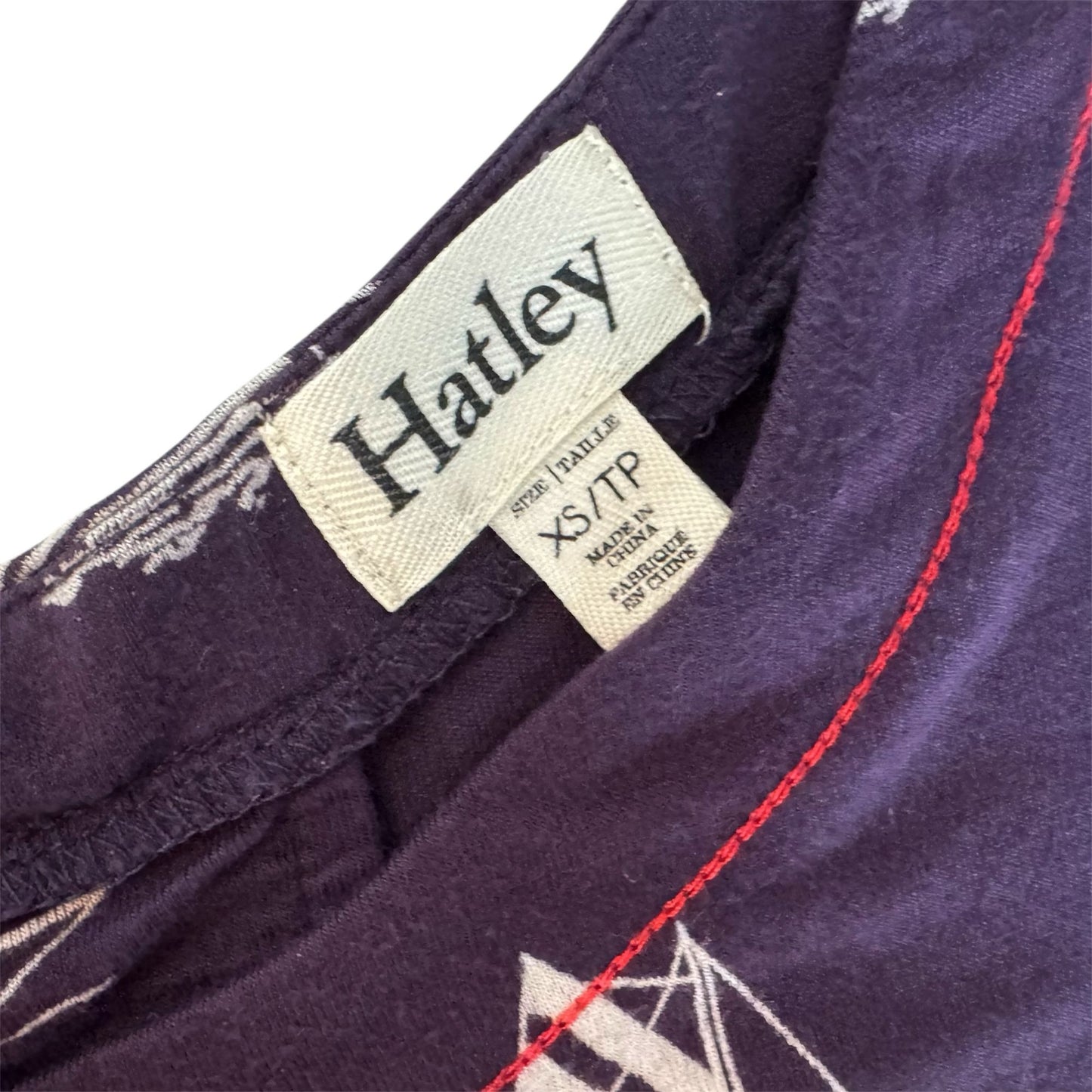 Hatley Navy Blue Nautical Sailboat T Shirt Dress