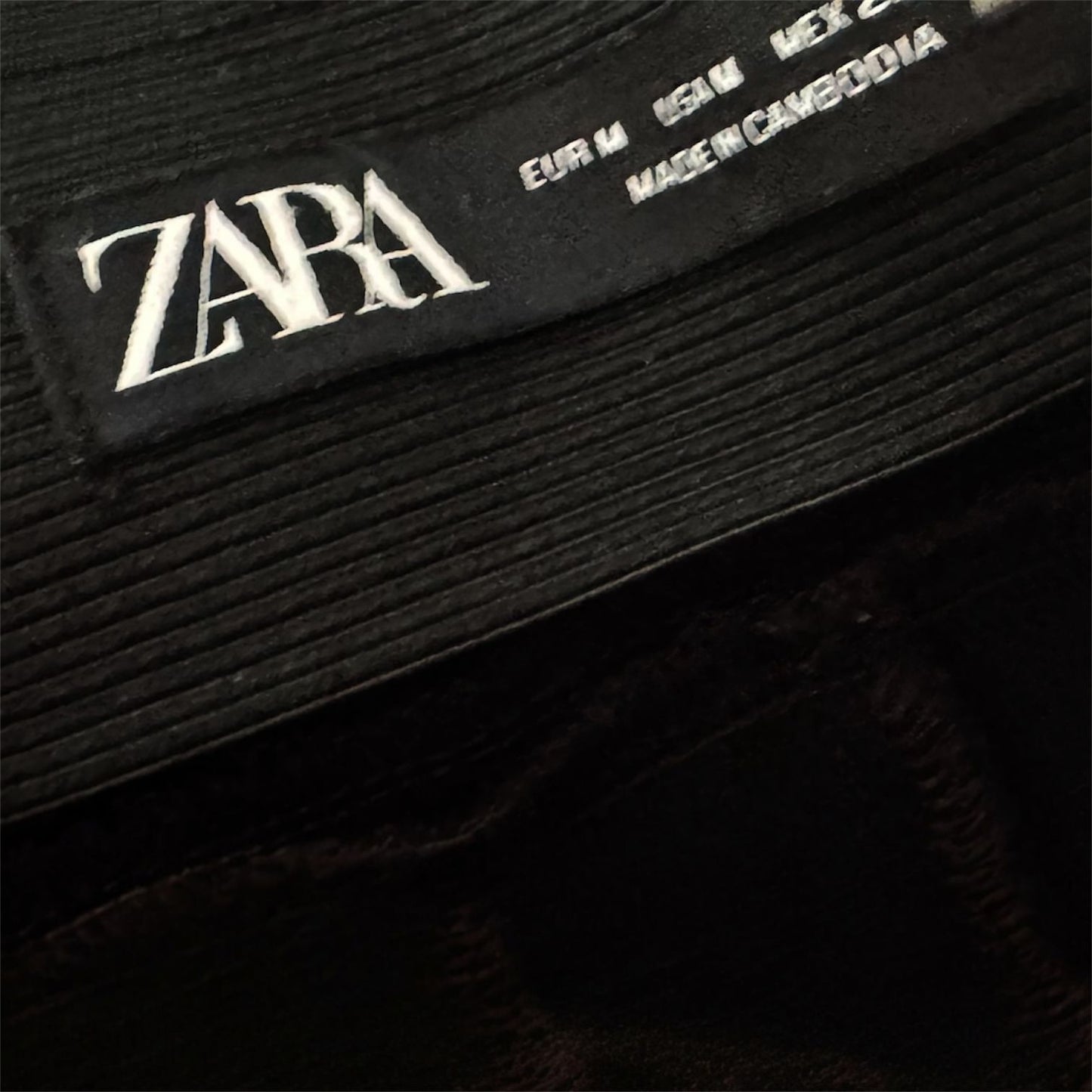 ZARA Sailor Button Black Slim Leg Ponte Pants