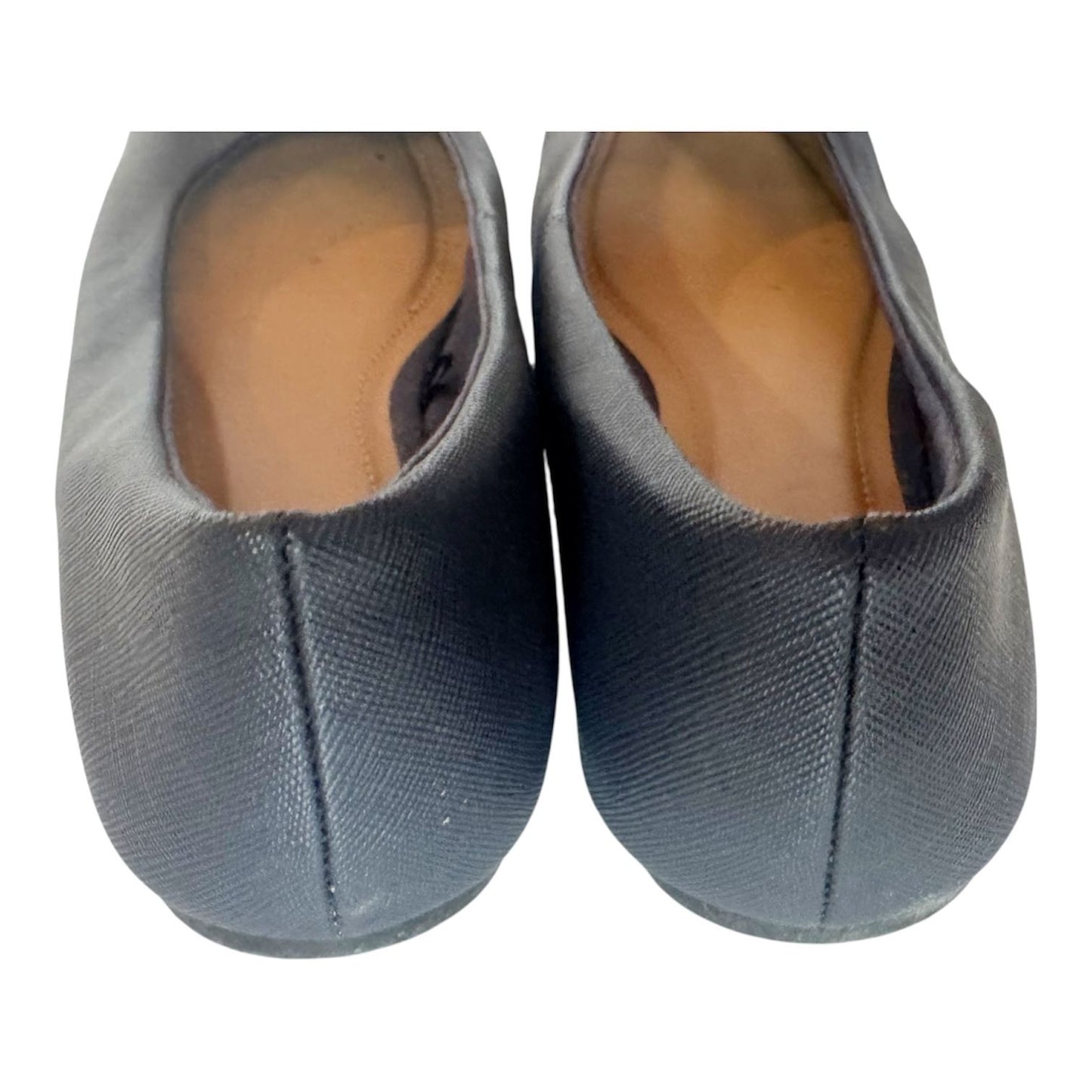 Nautica Pembina Faux Leather Navy Blue Ballet Flats